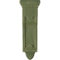 thumbnail image 2 of Ekena Millwork 4 1/2"W x 10"D x 13 3/4"H Arlington Wood Vintage Decor Corbel, Restoration Green, 2 of 6