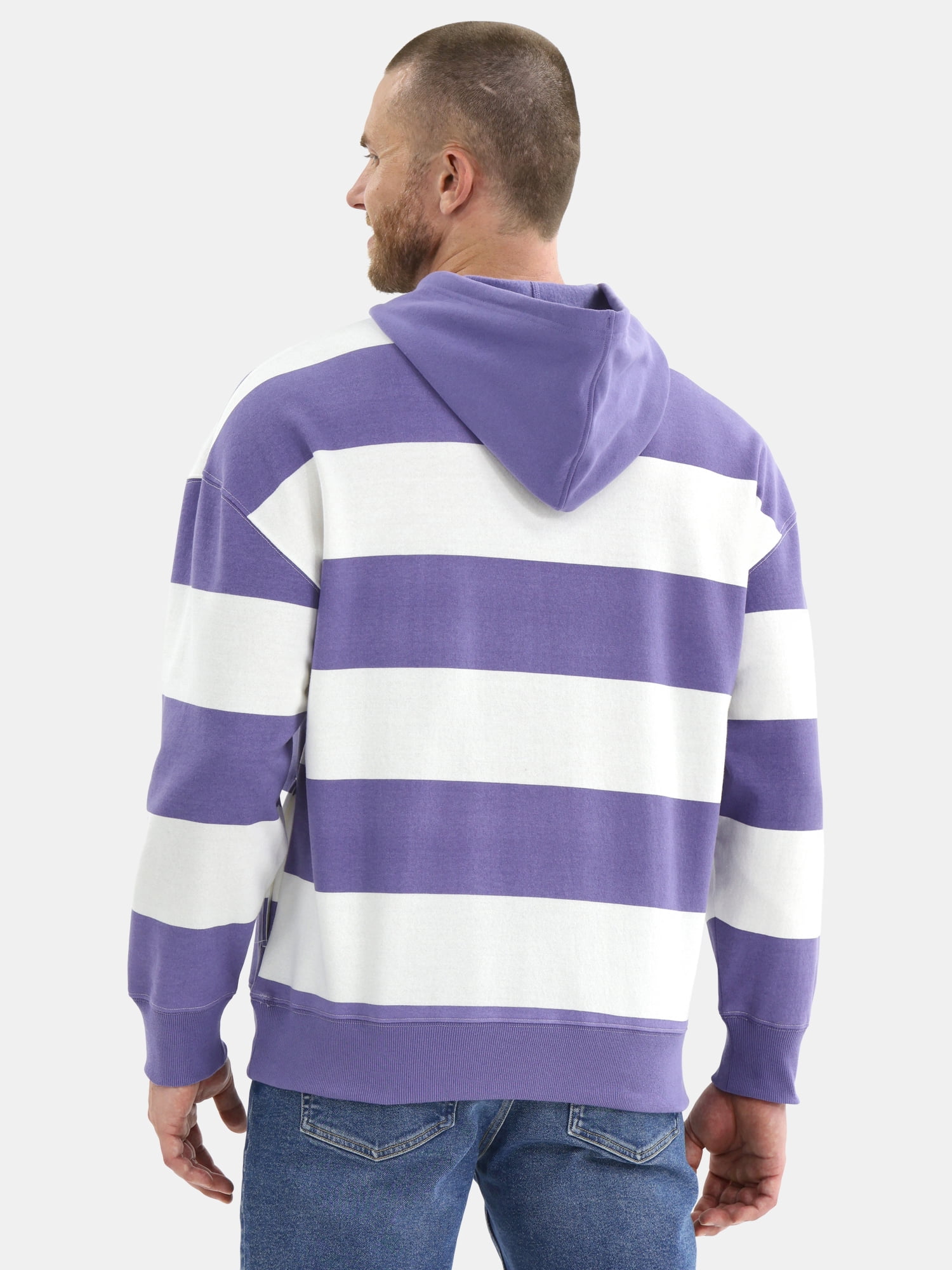 Pokemon Mens and Big Mens Gengar Athletics Fleece Hoodie, Sizes S-3XL