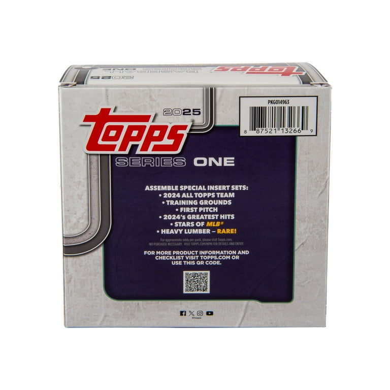 10箱 Topps MLB-SERIES 1 2025 MEGA BOX SE 2025 Topps MLB Baseball Series 1 Mega Box | GameStop