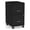 Black, variant on Staples 2-Drawer Vertical File Cabinet Locking Letter Black 18"D (52145) 2806665