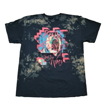 Men's Pink Floyd THE WALL Rock Band T-shirt Off Black Small W16