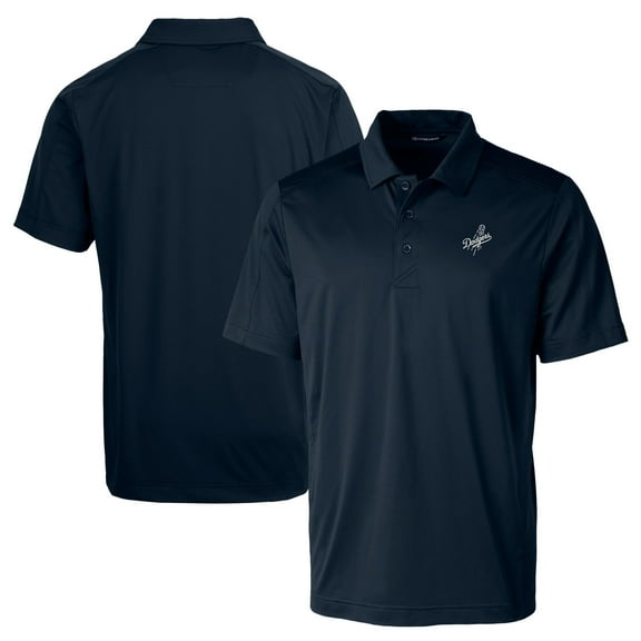 Men's Cutter & Buck Navy Los Angeles Dodgers Big & Tall Prospect Eco Textured Stretch Recycled