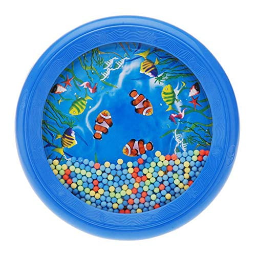 Tambour Océan Perles Ondulées Cadeau Musical Éducatif pour Enfant Bébé