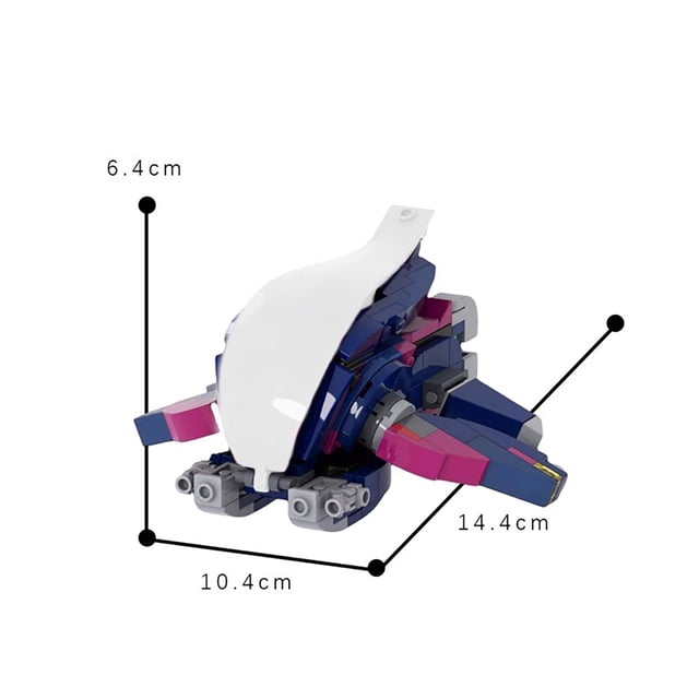 179 PCS MOC Building Blocks Exile Banshee Carrier Halo Game Peripheral Model, A Halloween Gift They'll Adore