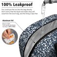 thumbnail image 5 of Insulated Lunch Bag for Women, Floral Print Oxford Fabric Lunch Box, Leakproof Thermal Cooler Tote for Work, School & Picnic, Camo, Camouflage Print, 5 of 5
