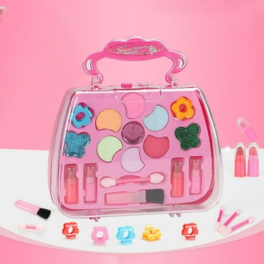 Qocolhg Kids Makeup Sets for Girls 5-8 Kids Toys Princess Girls Makeup Kit Age 4-6 Non Toxic Washable Play Make Up Toys Sensory Educational Toys Christmas Birthday Gifts for 4-12 Year Old