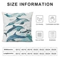 thumbnail image 5 of Sea Life Whale Educational Ocean Animal Chart Wall Art Canvas Farmhouse Whale Theme Inch Prints Decor For Home Bedroom Living Room Classroom Library Dorm,Gift For Kids Students Classmates, 5 of 5