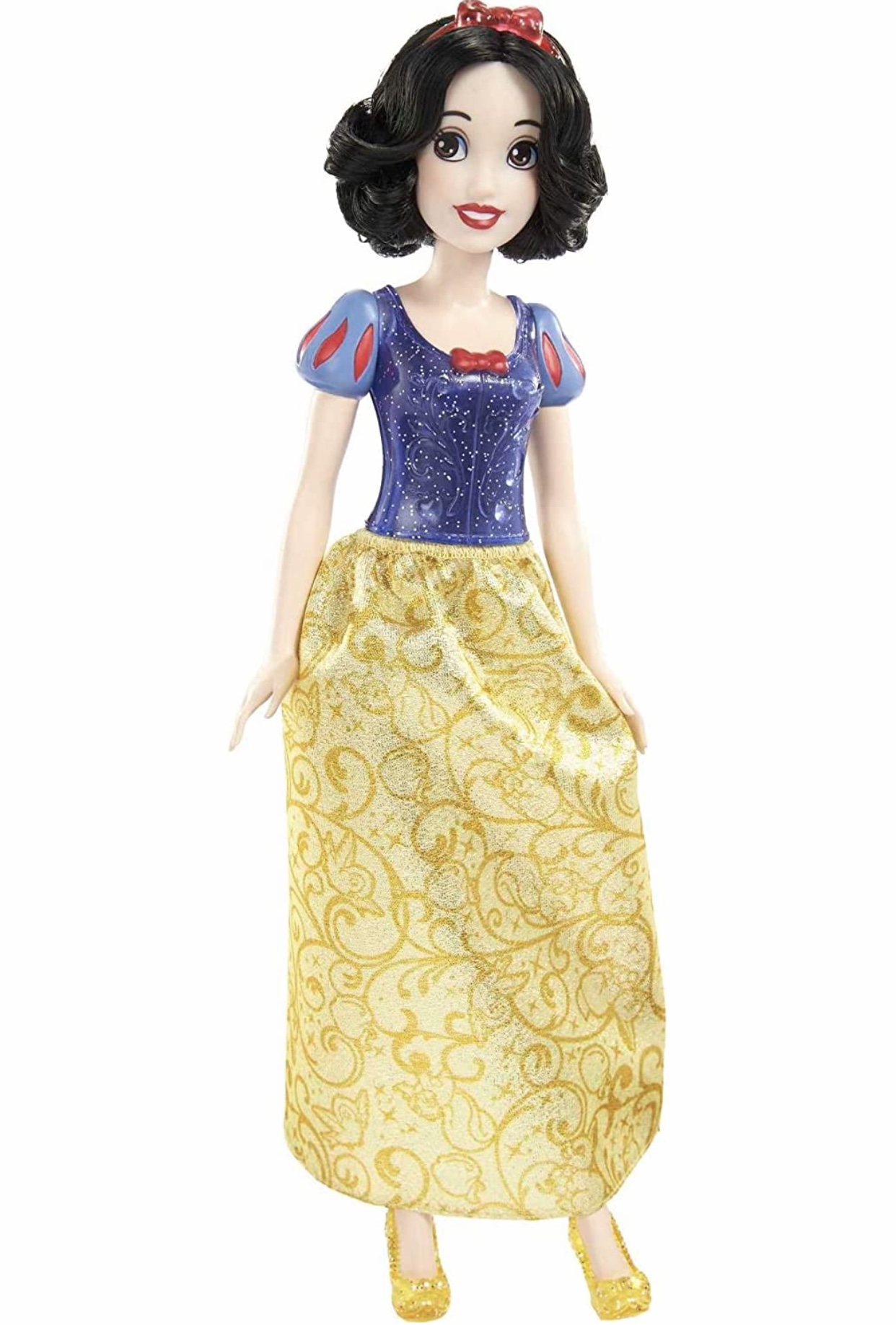 Disney Princess Dolls, New for 2023, Snow White Posable Fashion Doll with Sparkling Clothing and Accessories, Disney Movie Toys - image 5 of 6