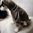 thumbnail image 3 of TELOLY 1Pcs Dog Pajamas,Velvet Dog Sweater,Dog Coat,Pink,Xl, 3 of 4