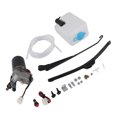Electric Windshield Wiper Assembly Kit Motor Blade Arm Water Spout Pot