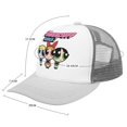 thumbnail image 2 of The Powerpuff Girls Adult Baseball Cap Adjustable Sun Visor Hat Prints Trucker Hats Skull Cap Headwear for Men Women, 2 of 6