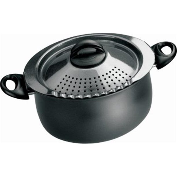 5 qt. Oval Pasta Pot Black