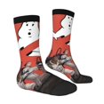 thumbnail image 3 of Christmas Ghostbuster Adult Socks Breathable Cozy Soft Crew Socks Novelty Casual Calf Stockings For Men Women, 3 of 8
