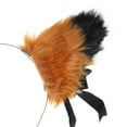 thumbnail image 3 of Aro de pelo Diadema con pinza para el pelo con orejas de zorro de peluche, accesorio para el cabello, horquilla con orejas de zorro peludas, diadema suave con orejas de zorro, tocado de cinta para niñ, 3 of 8