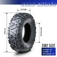 thumbnail image 6 of Set of 2 ATV UTV Tires 26x9-14 26x9x14 6PR Mud, 6 of 11