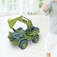 thumbnail image 3 of Coche de juguete con dinosaurios para transportar niños pequeños Excavadora B, 3 of 8