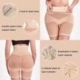 thumbnail image 3 of Ropa interior moldeadora para mujer, bragas moldeadoras de cintura alta, pantalones cortos moldeadores, ropa interior moldeadora de cuerpo, pantalones levantadores de glúteos sin costuras, M, 3 of 4