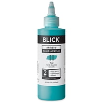 Blick Artists’ Fluid Acrylic - Teal, 200 ml