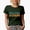 Military Green, variant on Prayer Warrior, Praying Ministry or Intercessor Themed, Groovy Retro Wavy Text Merch Gift, Royal Blue T-Shirt, Medium