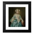 thumbnail image 2 of Jacobus Buys 15x17 Black Modern Framed Museum Art Print Titled - Portrait of Elisabeth Troost (1730-1790) (1767), 2 of 5