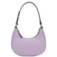 thumbnail image 1 of Bolso de hombro FashionPuzzle Small Crescent Lavender de piel sintética, 1 of 7