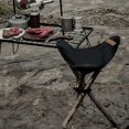thumbnail image 4 of Taburete plegable con trípode, te Oxford más holgada, impermeable, ligera, portátil, para asiento de sil, para al aire libre, jardín, send Negro Sunnimix Funda de asiento de trípode, 4 of 8