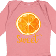 thumbnail image 4 of Inktastic Sweet Orange Boys or Girls Long Sleeve Baby Bodysuit, 4 of 5
