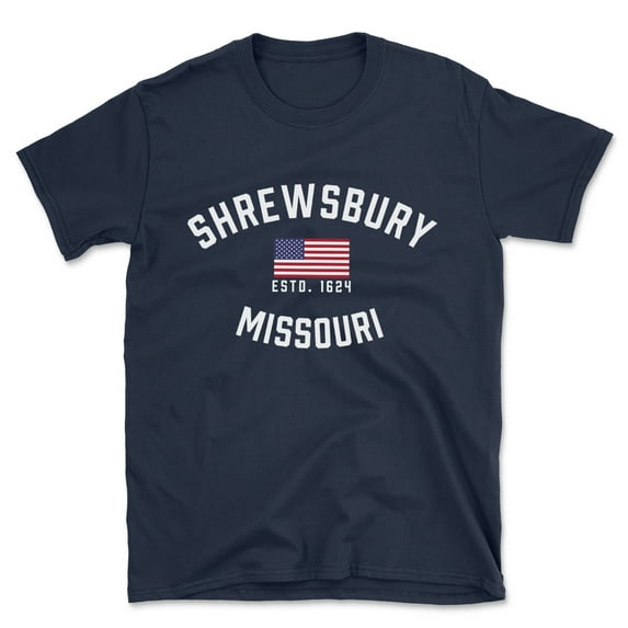 Shrewsbury Missouri Patriot Men's Cotton T-Shirt