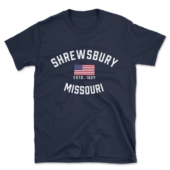 Shrewsbury Missouri Patriot Men's Cotton T-Shirt