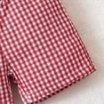 thumbnail image 5 of Little Boy Clothing Set Toddler Baby Golf Cart Print Short Sleeve T-Shirt & Striped Shorts 2-Piece Summer Outfit Toddler Boy Summer Clothes, 5 of 9