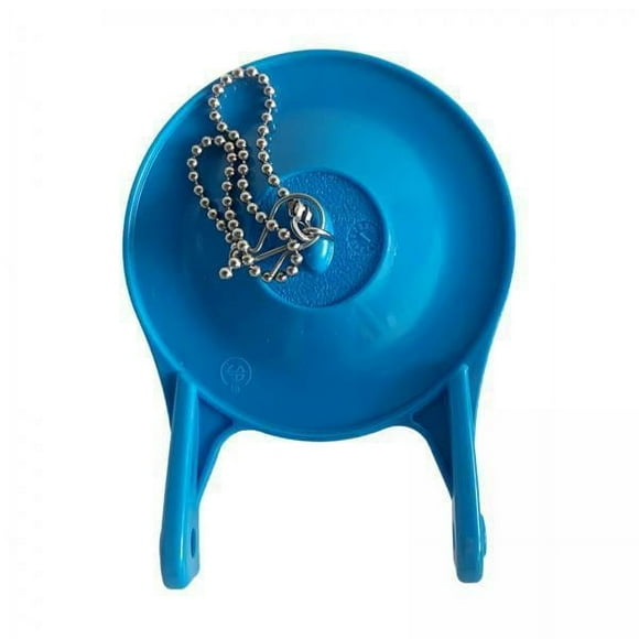 4xToilet Flapper 3 Pulgadas Reparación Ajustable Azul Ahorro De Agua Tanque De Inodoro Flapper