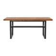 thumbnail image 3 of Alaterre Furniture Walden 72in. Dining Table with Solid Cedar Top, 3 of 7