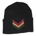 thumbnail image 1 of Gravity Threads Rasta Chevrons parche espantado espantado Gravity Threads Beanie, 1 of 1