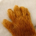 thumbnail image 4 of Plush Bear Claw Mitten Cute Fluffy Bear Paw Glove Winter Long Glove Halloween Costume Cosplay Party Full Finger Mitten, 4 of 4