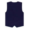 thumbnail image 4 of Nyeemya Adult Volunteer Activity Vest Button Vest Waiter Work Wear Supermarket Uniform Navy Blue L, 4 of 5