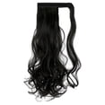thumbnail image 5 of Dulchany Curly Ponytail Extension 18 Inch Heat Resistant Synthetic Natural Wavy Hairpiece Wrap Around Pony Tail Hair Extensions, 5 of 7