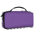 thumbnail image 2 of Herdesigns Dark Purple Carry Case Compatible for Nintendo Switch OLED Model 2021/Switch 2017, Protective Travel Switch Carrying Case with 20 Game Card Slots for Switch Console & Accessories, 2 of 8