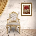 thumbnail image 3 of Grey, Jace 12x14 Gold Ornate Wood Framed with Double Matting Museum Art Print Titled - Poppies Vert, 3 of 4