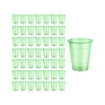 thumbnail image 2 of Qiweii 50-Pack Clear Disposable Plastic Cups Heavy-Duty High-Temperature Resistant for Household Drinking Wine Tea, 2 of 6