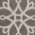 thumbnail image 5 of SAFAVIEH Cottage Kajus Floral Swirls Indoor/Outdoor Area Rug Grey/Light Grey, 5'3" x 7'7", 5 of 9