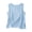 Sky Blue, variant on ZZkhGO Women's Summer Tank Tops Casual Loose Sleeveless Round Neck Solid Basic Blouse Three-Quarter Sleeve Tunic, Yellow XL