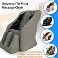 thumbnail image 5 of Massage Chair Cover Full Body Shiatsu Recliner Chair Covers - Universal Detachable Massage Chair Dust Protection Cover - Washable Stretch Fabric Oversized Recliner Slipcovers,Grey, 5 of 5