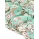 thumbnail image 5 of Vestido de gasa floral A-line con volantes y mangas de volantes para mujer, con cuello en V y lazo, por encima de la rodilla, color verde, 5 of 7
