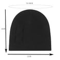 thumbnail image 2 of Hauaitttt Autumn and Winter Outdoor MenFashion Casual Personality Warm Thick Woolen Hat Knitted Hat Trapper Hat Leather Warm Head Gear Men Warm Weather Gear for Men Leather Winter Hats for Men, 2 of 2