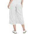 thumbnail image 2 of Rachel Roy Womens Vicky Casual Cropped Pants, Metallic, Large, 2 of 2
