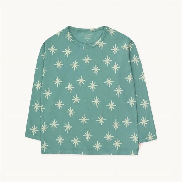 Nuevo Tc 2023 otoño niños niñas casa niños camisetas y trajes de mallas niños estampado de dibujos animados conjuntos de pijamas de Navidad ropa de bebé