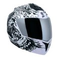 thumbnail image 4 of Casco Abatible Para Moto Kov Stealth Zapata Blanco Talla M KOV Zapata blanco, 4 of 4