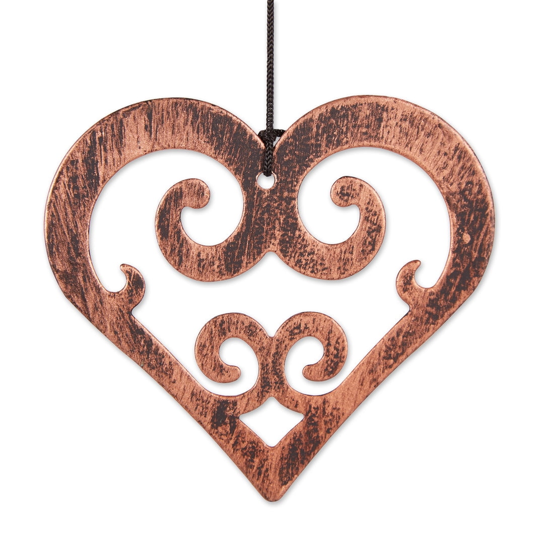 Zingz and Thingz Butterfly and Heart Wind Chime