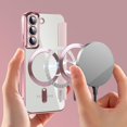 thumbnail image 3 of For Samsung Galaxy S22 5G Magnetic Case RFID Blocking Phone Leather Cover, 3 of 4