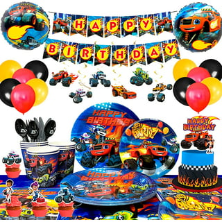 84 Pcs Ninja Turtles Birthday Party Decorations, Cartoon Turtles Theme Party  Supplies Set Include Happy Birthday Banners, Cake Topper, Cupcake Toppers,  Balloons, Stickers for Kids Teenage 